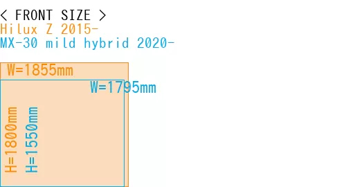 #Hilux Z 2015- + MX-30 mild hybrid 2020-